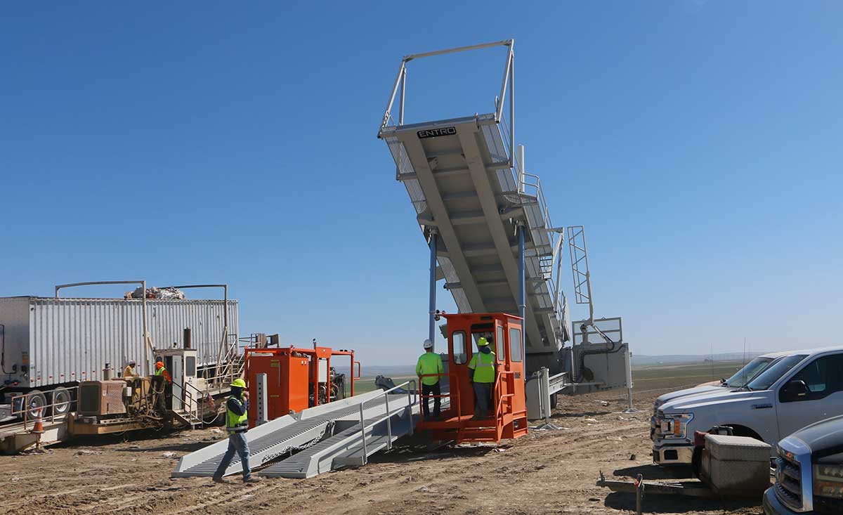 65-Ton Landfill Tipper in Operation